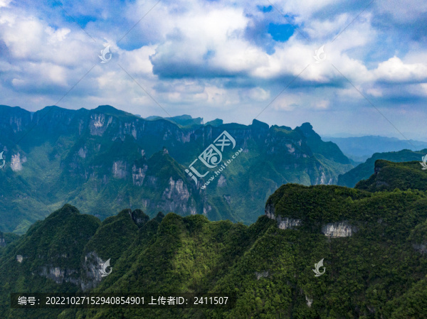 湖南張家界山川地貌