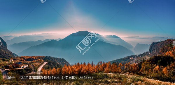 重慶巫山三峽紅葉