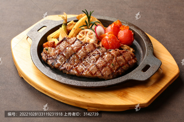 沙郞牛排鐵盤