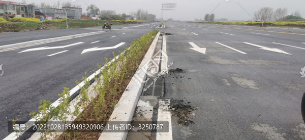 公路施工工地