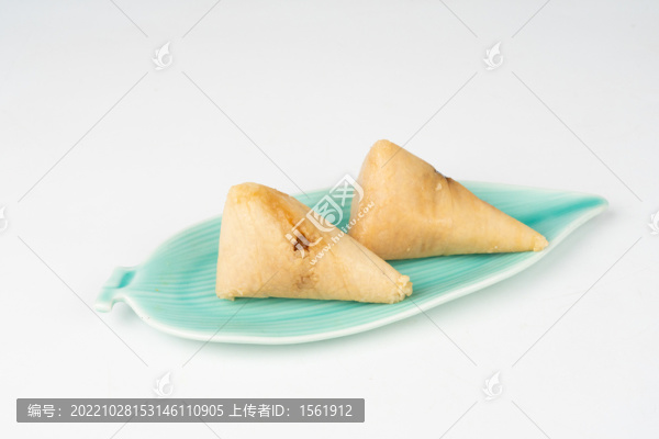 剝了皮的粽子