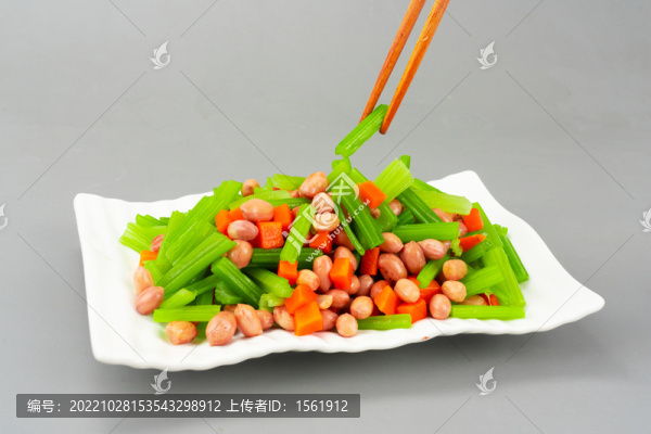 美食涼拌芹菜