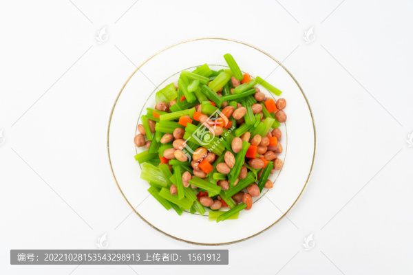 美食涼拌芹菜