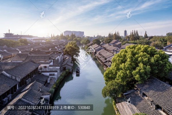 航拍烏鎮(zhèn)