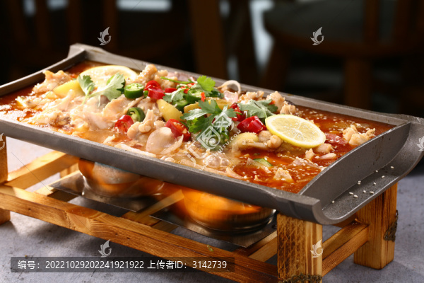 香辣烤田雞