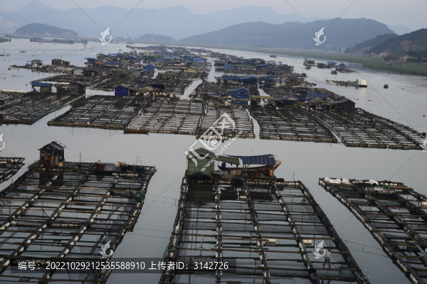 霞浦灘涂漁排