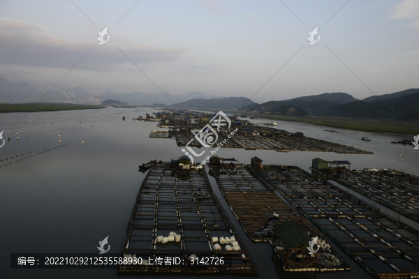 霞浦灘涂漁排
