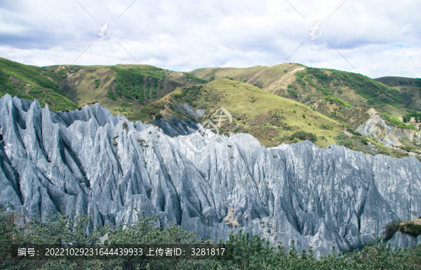 中國川西高原墨石公園