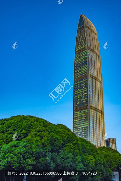 高高聳立的京基100