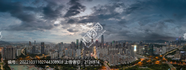 深圳福田全景