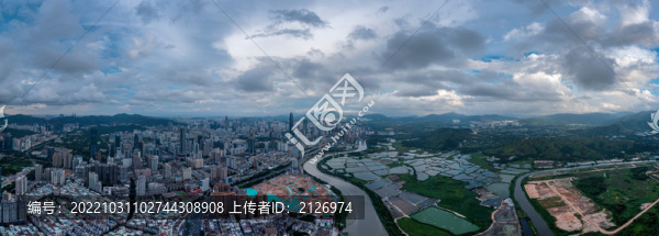 羅湖香港全景