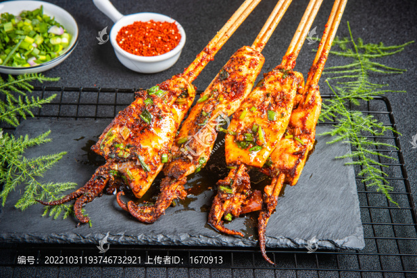 燒烤大魷魚
