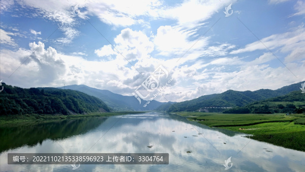 山川河流鴨綠江邊