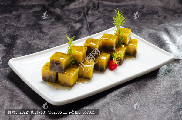 田園紅豆糕