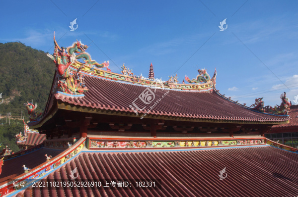 隱秀寺屋頂