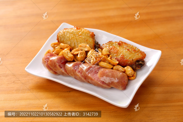 烤翅肉腸