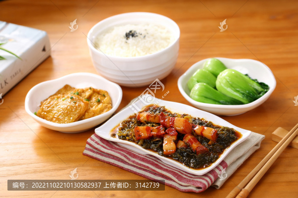 梅菜扣肉飯