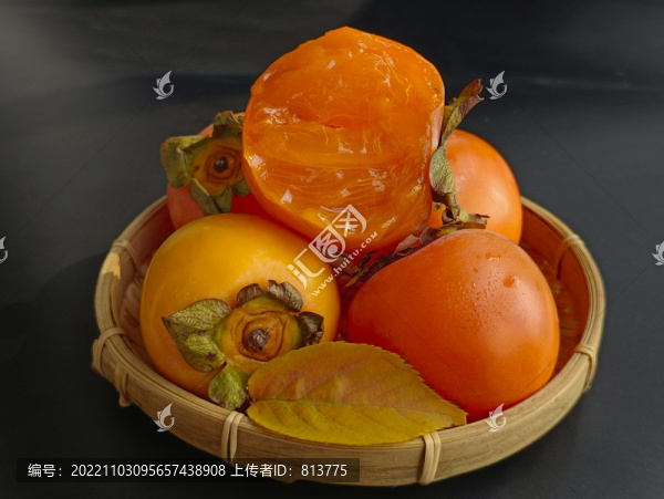 材質(zhì)鮮果柿子