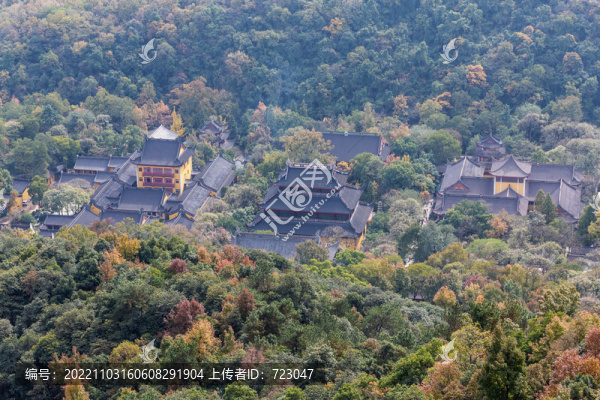靈隱寺秋色