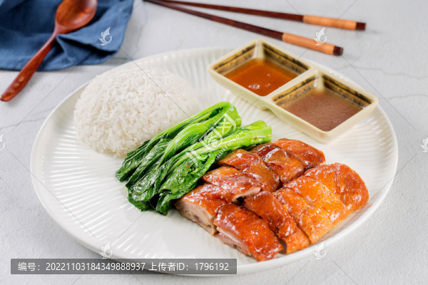 深井果木燒鴨套餐
