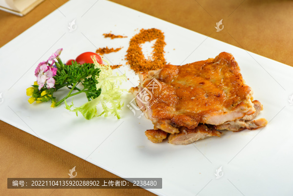 香煎雞扒