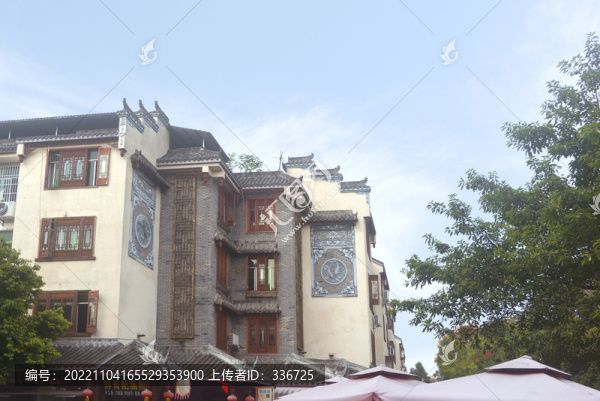 成都三道堰惠里街道街景