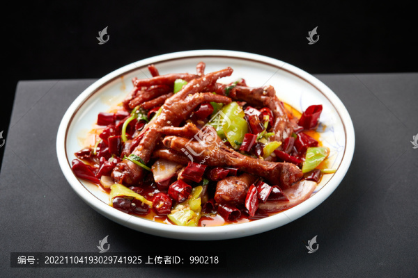 辣炒脫骨雞爪