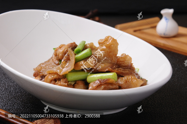 小炒竹蓀菇