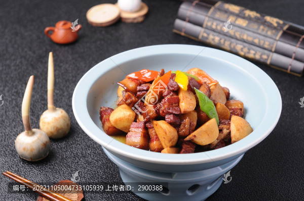 茨菇燒肉
