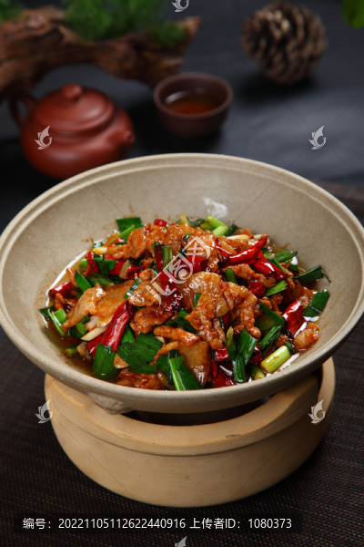 蒜苗小炒肉