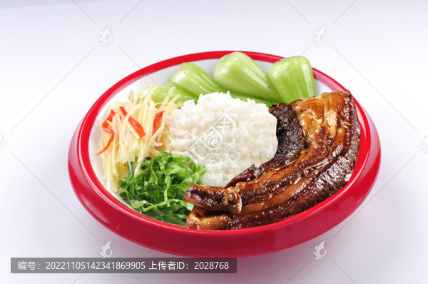 扒肉飯