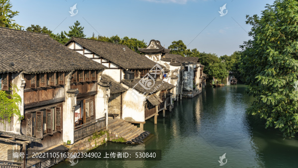 烏鎮(zhèn)古民居街景