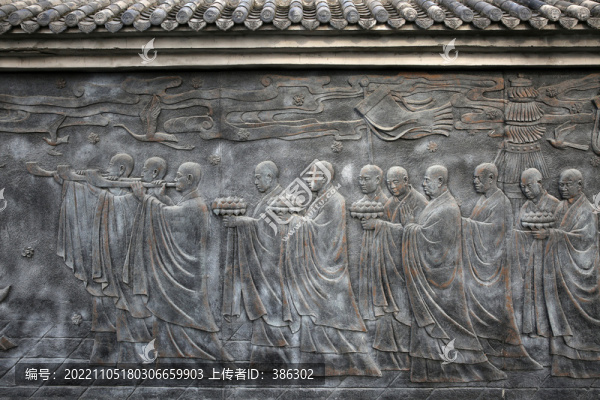 香嚴(yán)寺浮雕