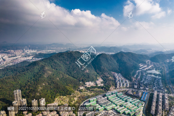 紹興市上虞區(qū)航拍城市風(fēng)光