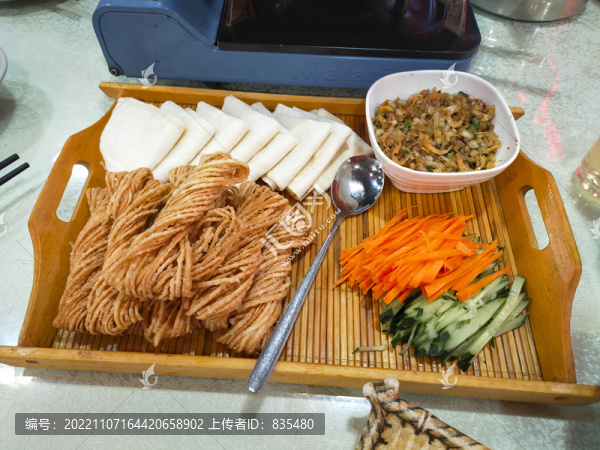 淮揚菜馓子卷小餅