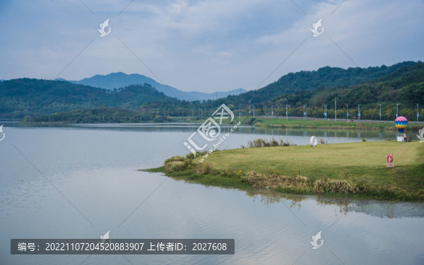 浙江紹興上虞皂李湖風(fēng)光
