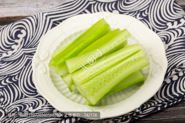 青皮黃瓜蔬菜