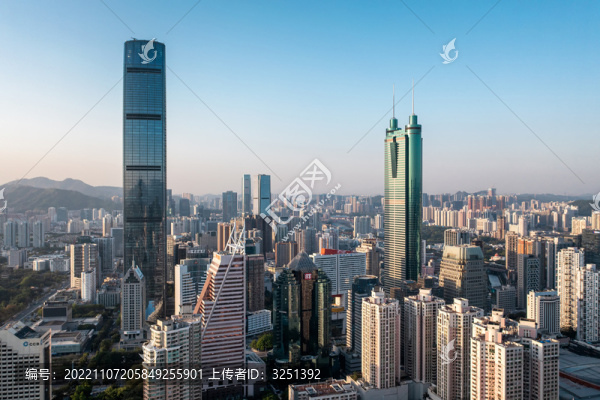 深圳羅湖天際線