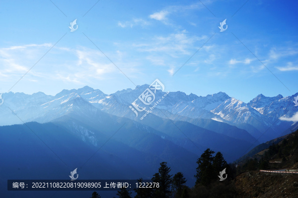 高山藍(lán)天
