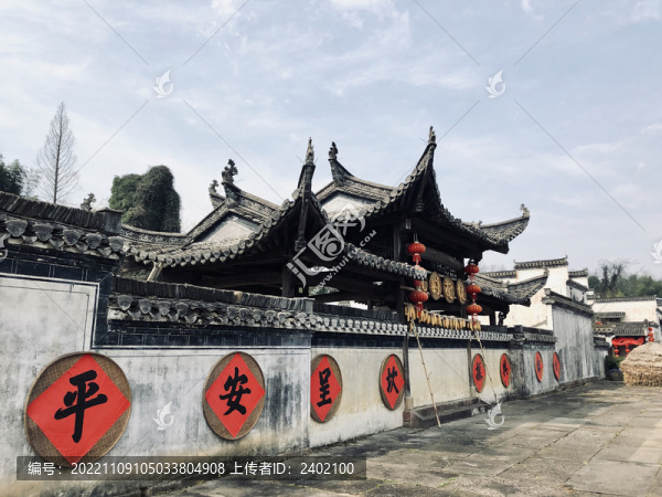 徽派古鎮(zhèn)呈坎