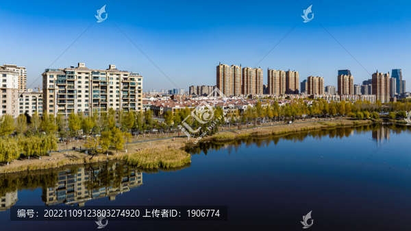 長(zhǎng)春南溪濕地公園秋季風(fēng)景