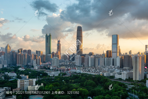 深圳羅湖天際線