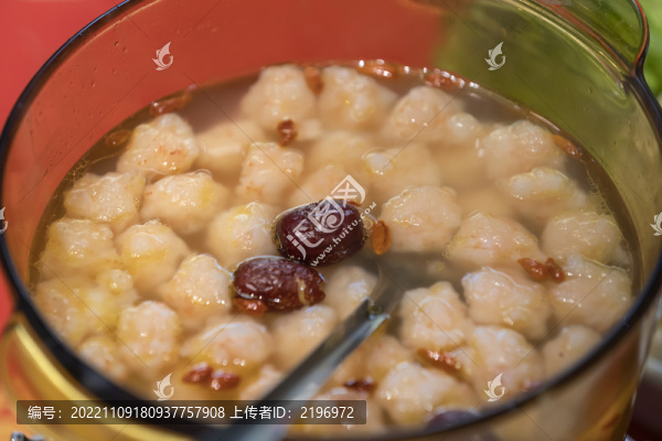 高湯鮮蝦丸圖片