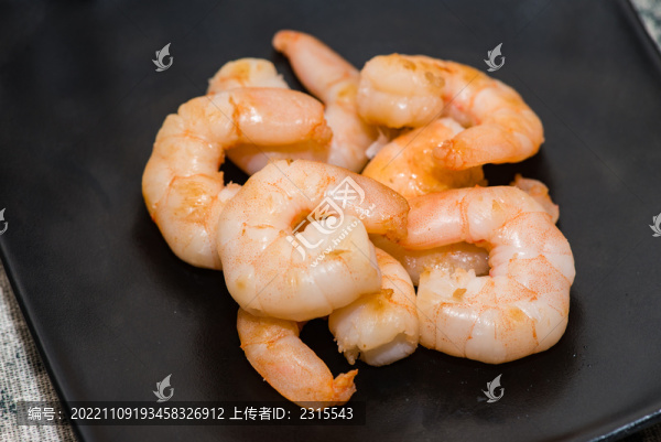 熟的蝦仁
