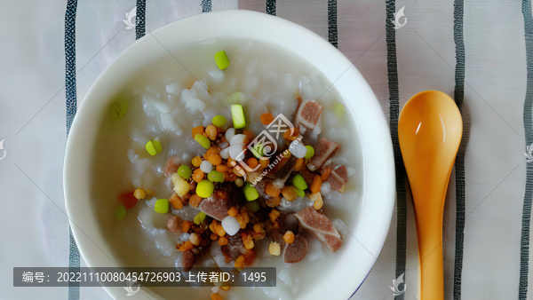 咸骨粥