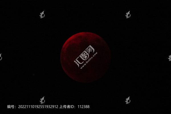 紅月亮月食月夜月球嫦娥玉兔