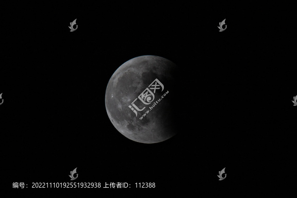 紅月亮月食月夜月球嫦娥玉兔