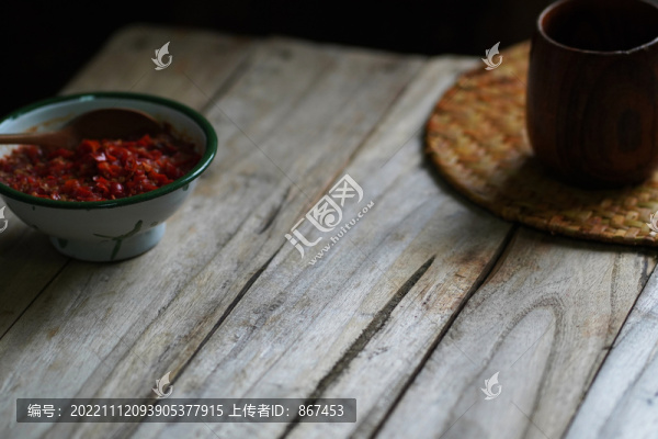 美食空背景