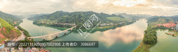 紅水河東蘭風光