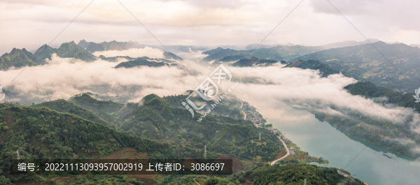 紅水河?xùn)|蘭風(fēng)光